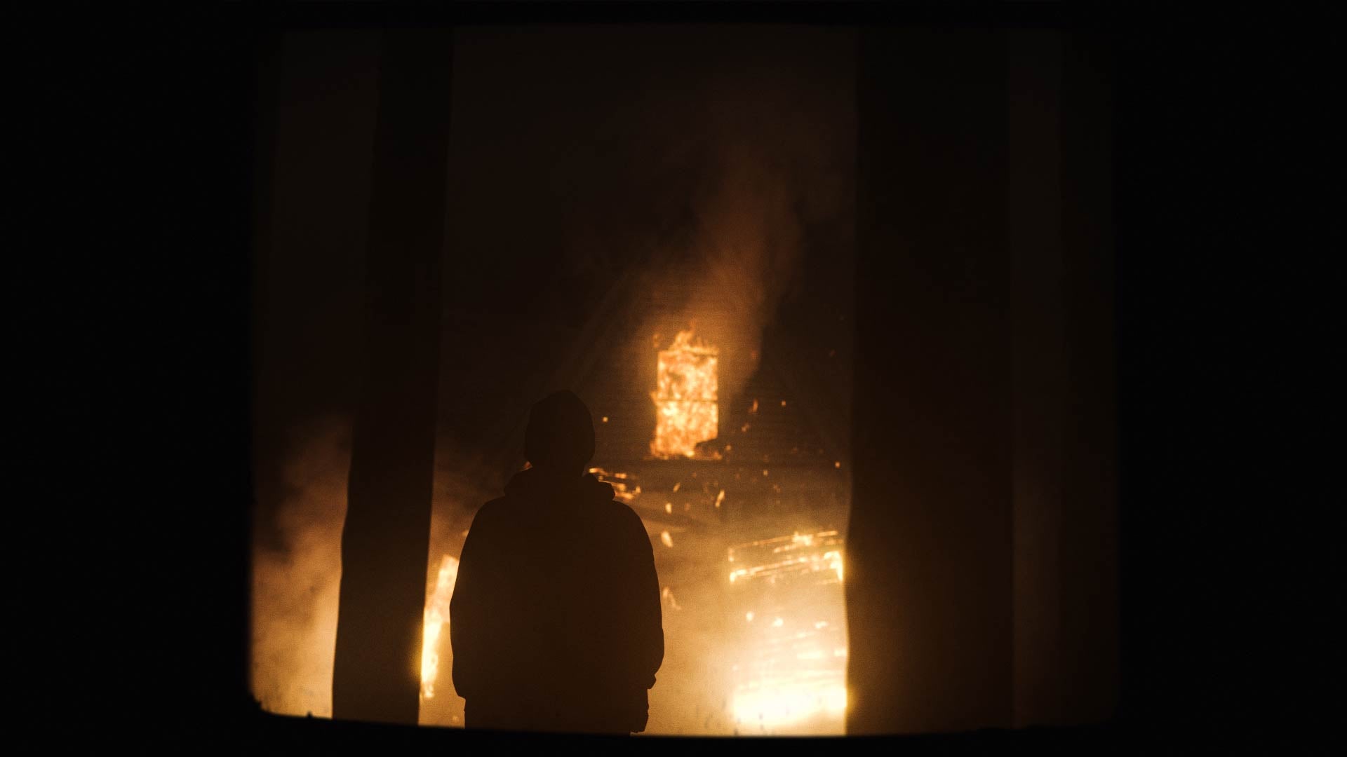 Falling Fire Debris
