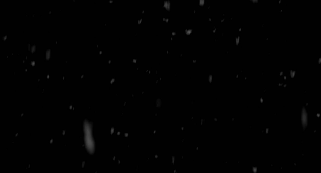 Falling Snow Close Up 01