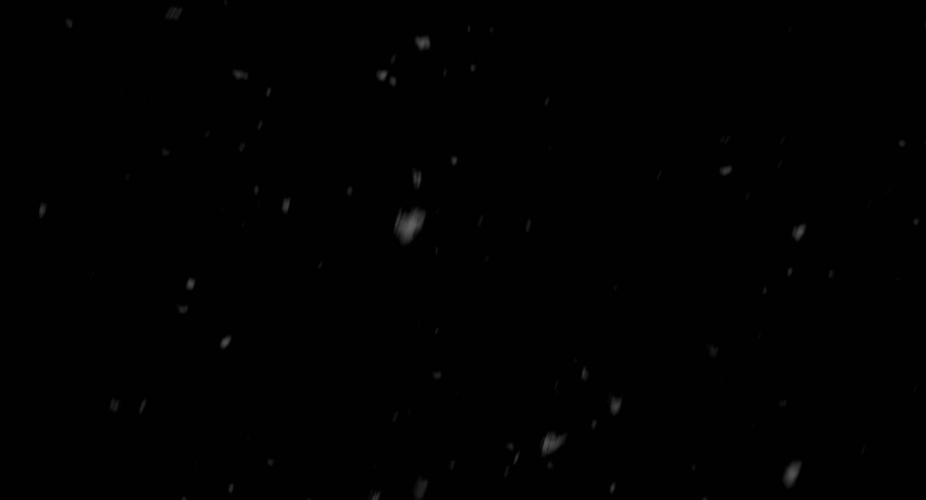 Falling Snow Close Up 03