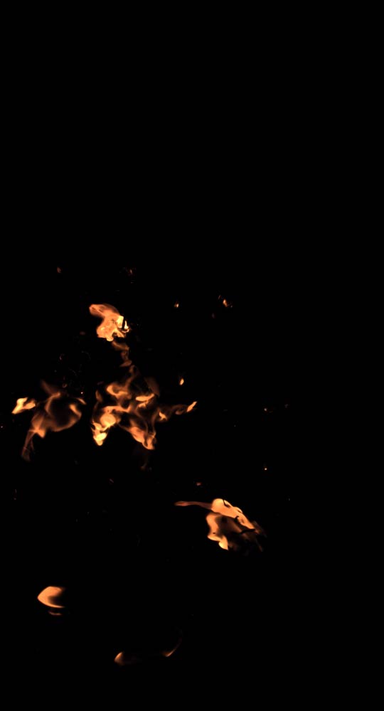 Falling Fire Debris Birds Eye View 01