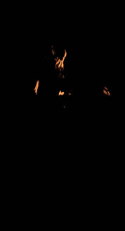 Falling Fire Debris Front On 02