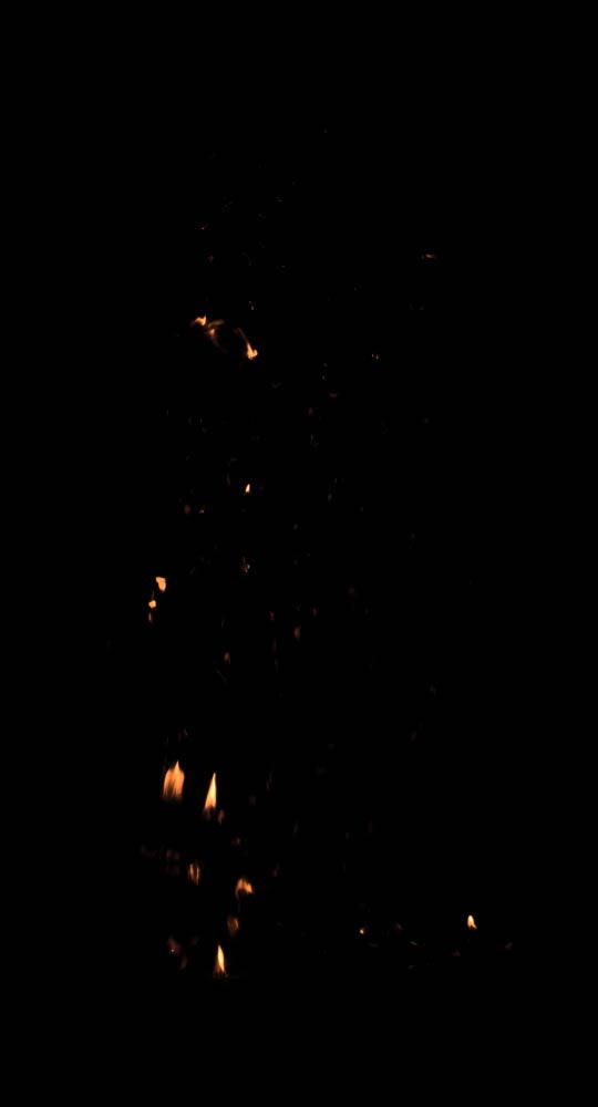 Falling Fire Debris Low Angled 06