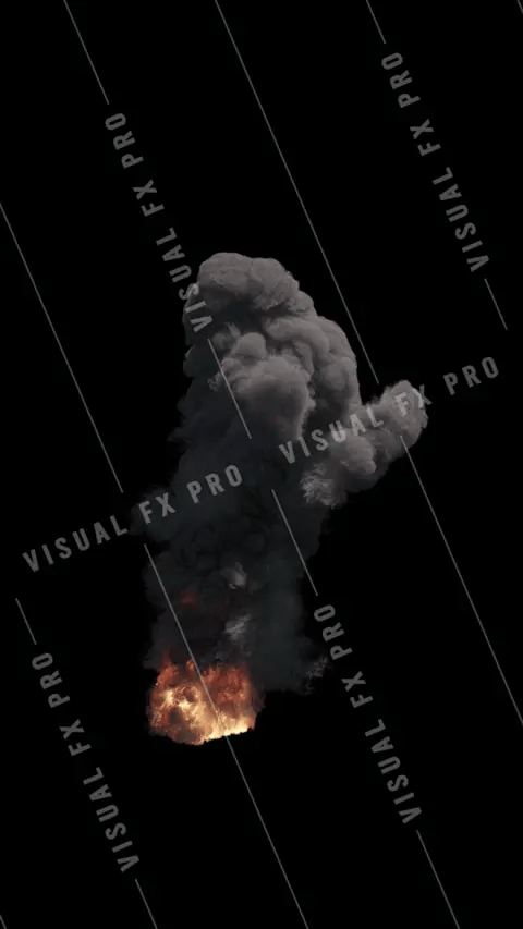 Large Scale Smoke Plume 003