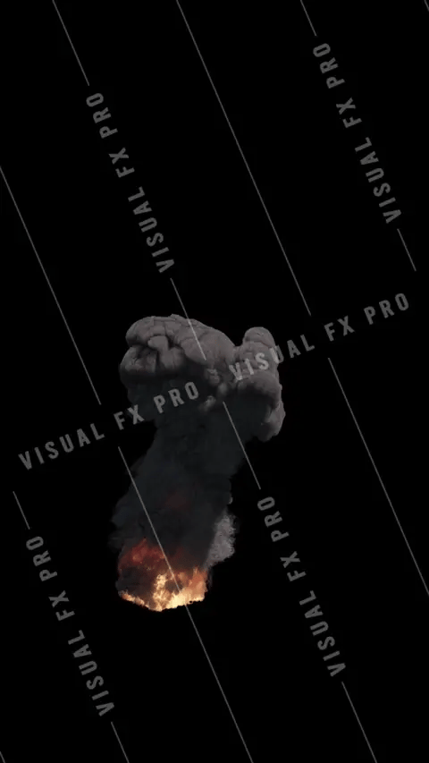 Large Scale Smoke Plume 004