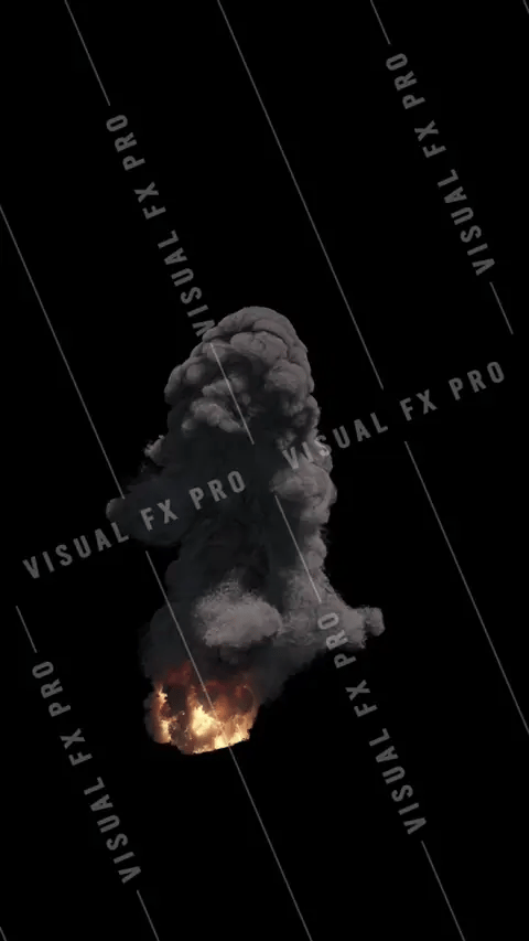 Large Scale Smoke Plume 007