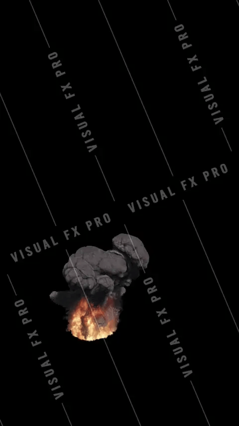 Large Scale Smoke Plume 008