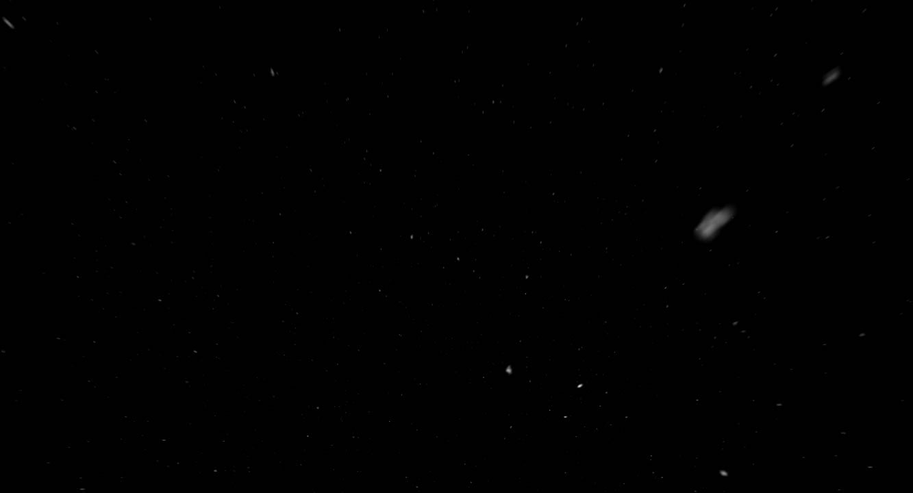 Falling Snow - Birds Eye View 01