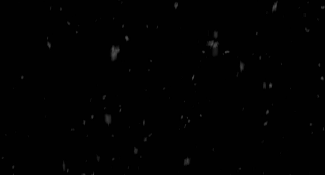 Falling Snow Close Up 05