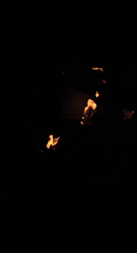 Falling Fire Debris Birds Eye View 04