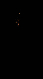 Falling Fire Debris Front On 13