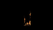 Wide Window Fire Angled 03