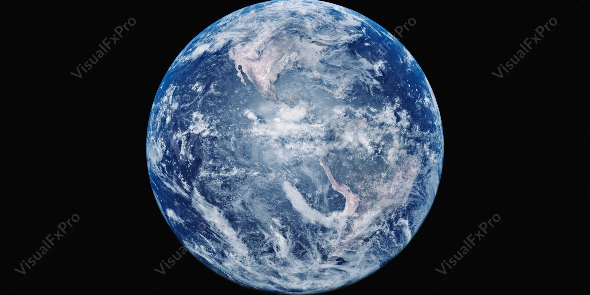 Realistic Earth VFX Stock Footage