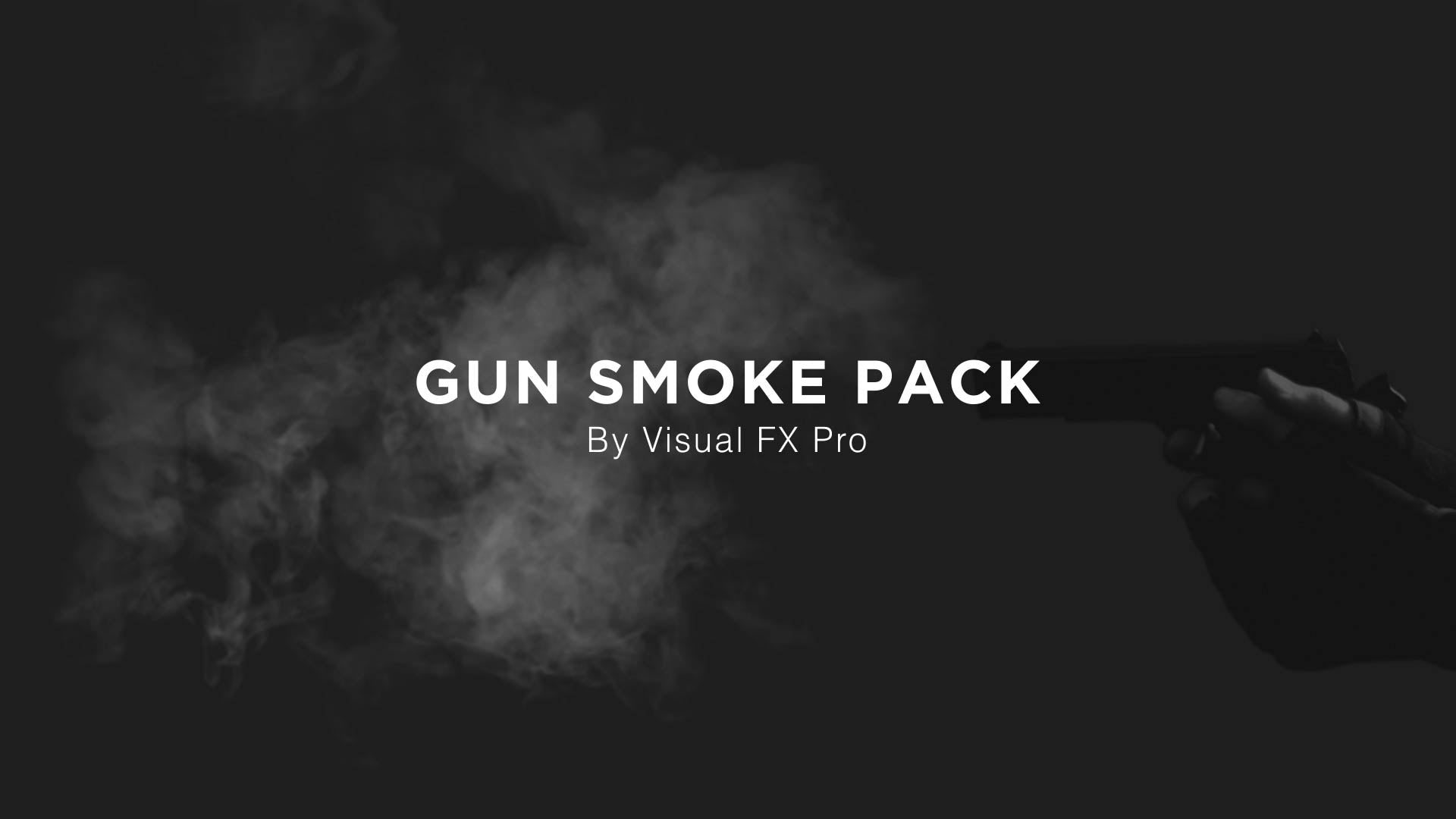 Gun Smoke Elements for VFX for Visual Effects Artists